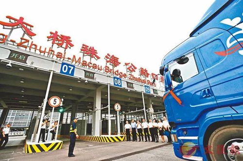 粵西物流暢享大橋通車紅利，助力區域貨物運輸提速增效